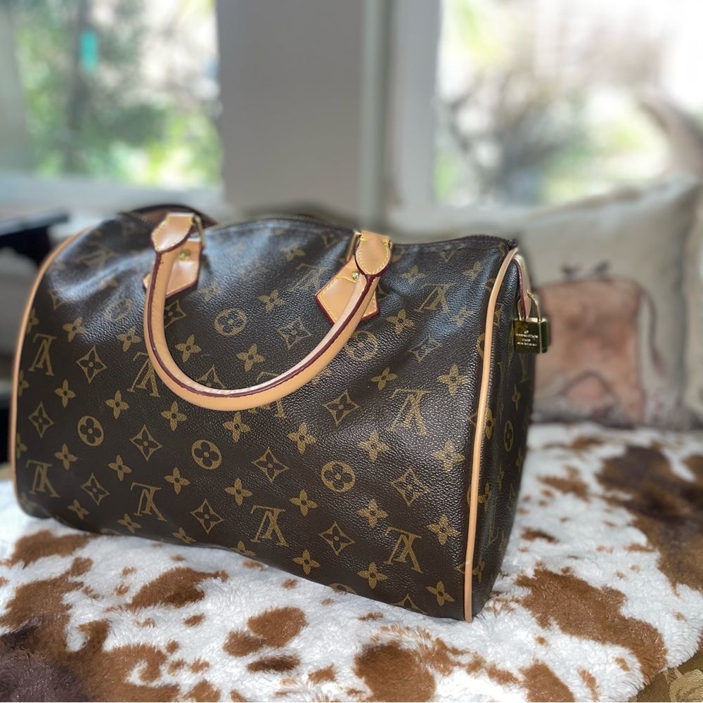 Faux Leather Satchel